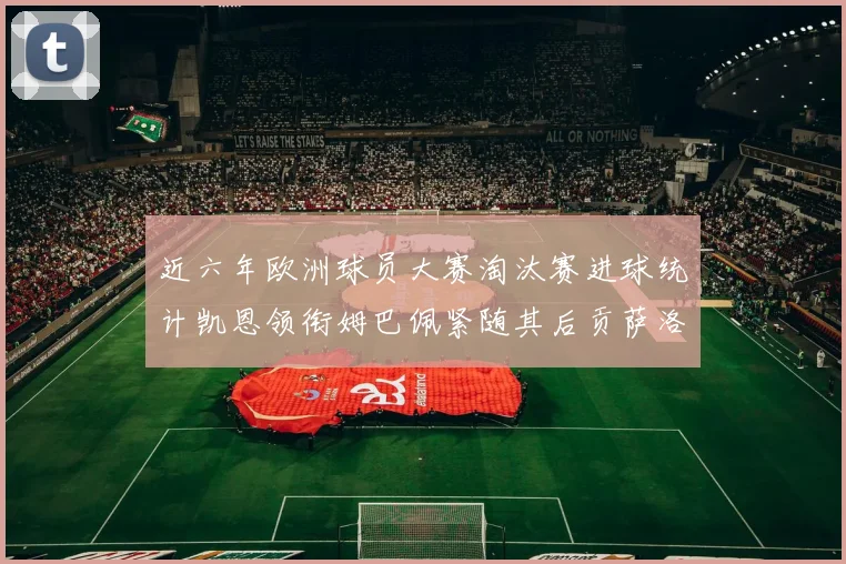 近六年欧洲球员大赛淘汰赛进球统计凯恩领衔姆巴佩紧随其后贡萨洛表现不俗